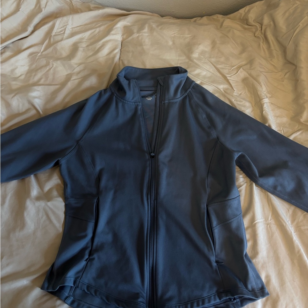 Jockey Blue Utility Jacket Lightweight Sporty Design